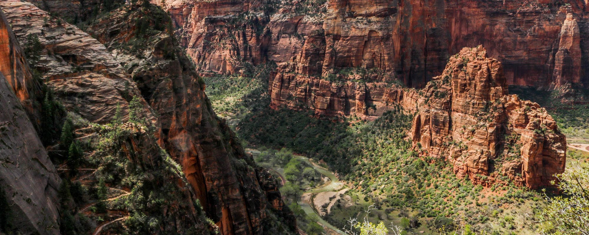 Zion National Park - Banner Zion Canyon