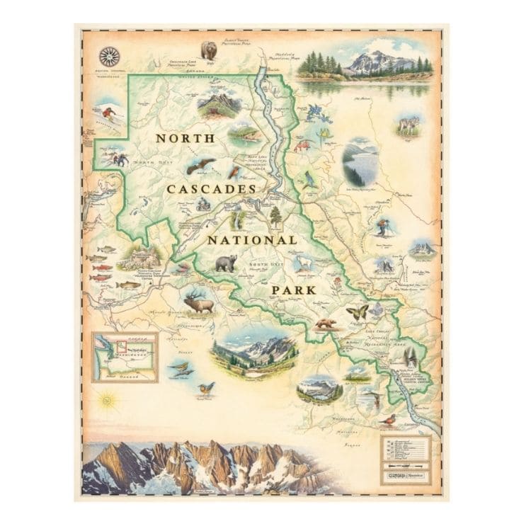 National Park Xplorer Maps - National Parks Gifts