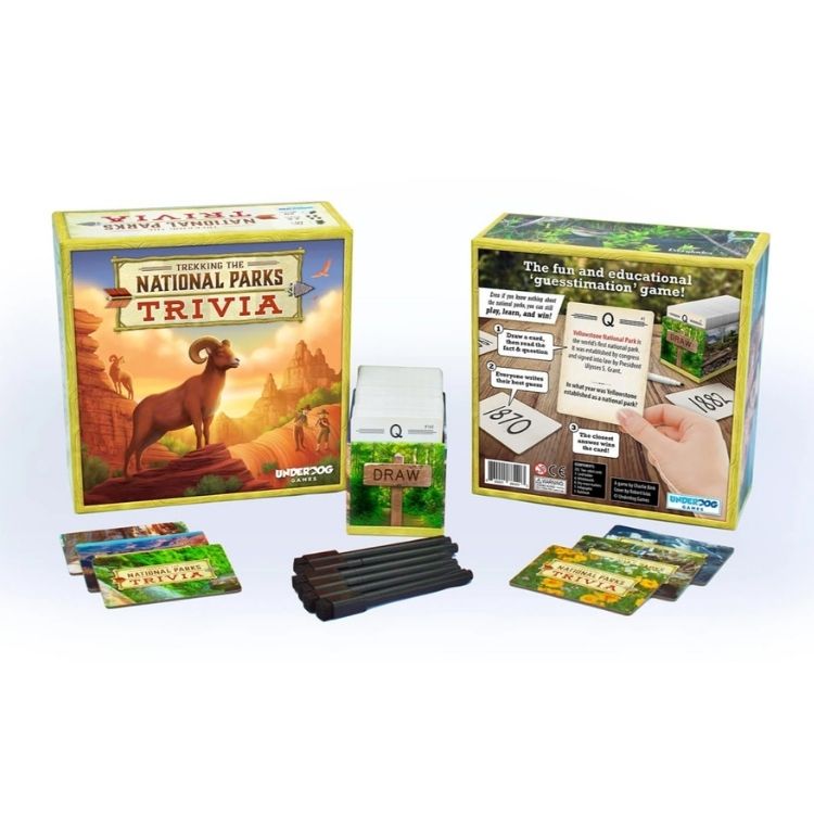 National Parks Trivia Game - National Park Gifts and Presents
