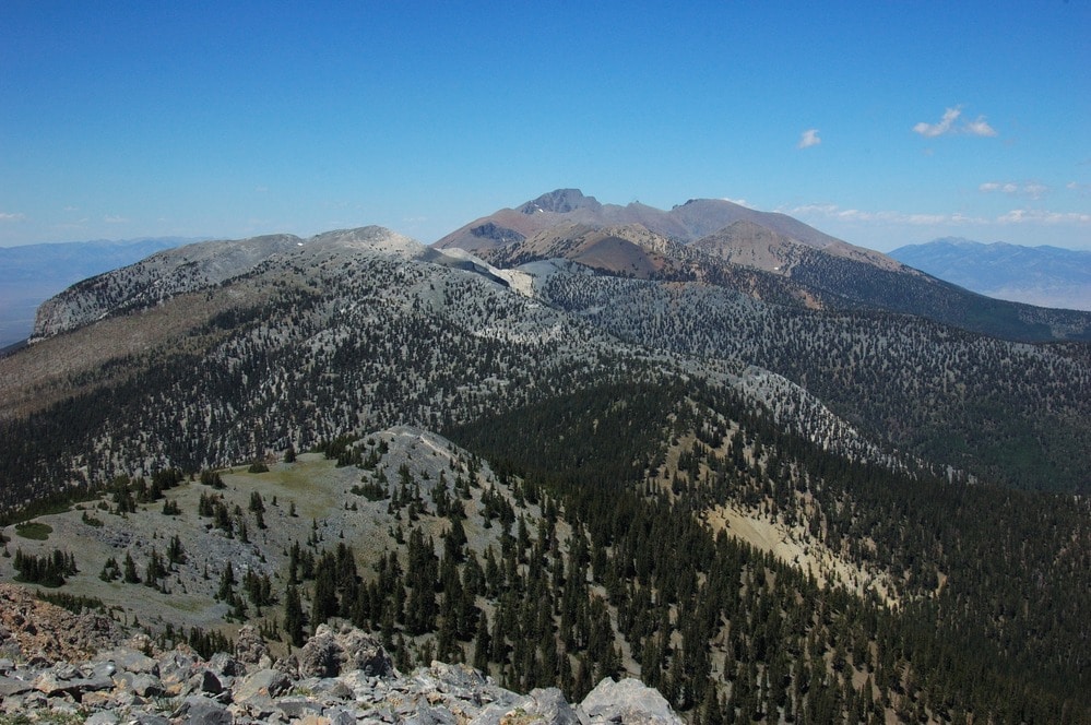 Great Basin National Park Wheeler Peak, Nevada - Credit NPS