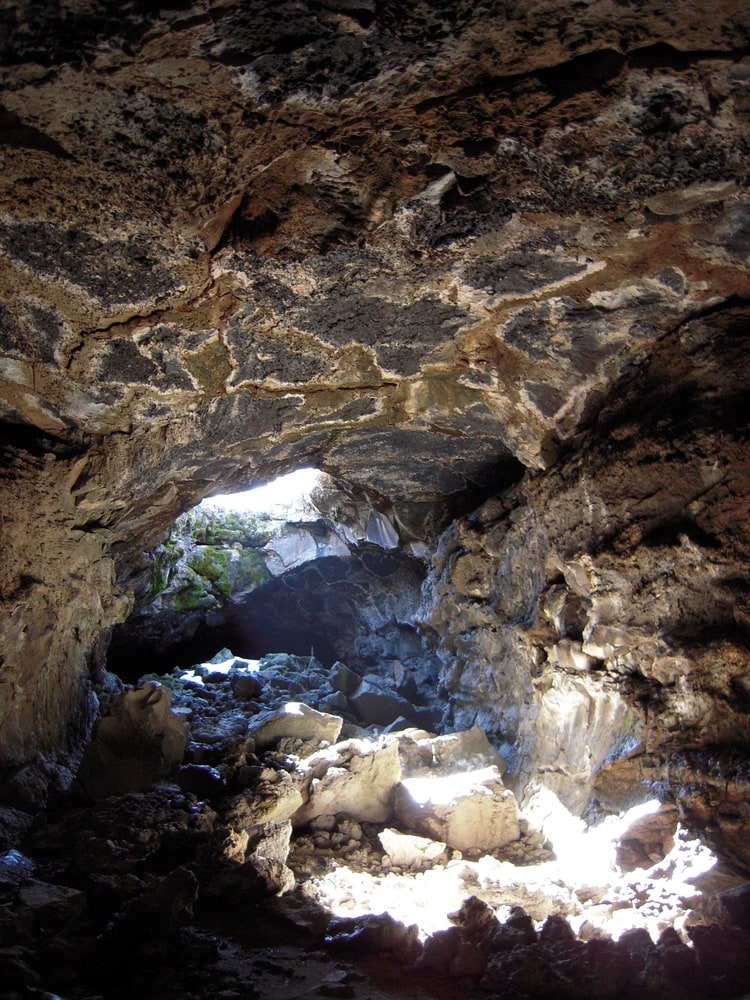 Lava Beds National Monument - Blue Grotto - Credit National Park Service