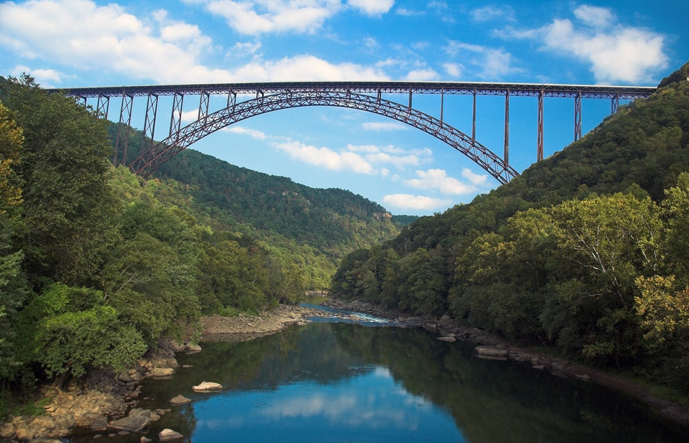 New River Gorge Bridge, West Virginia National Park Designation - Credit NPS Gary Hartley