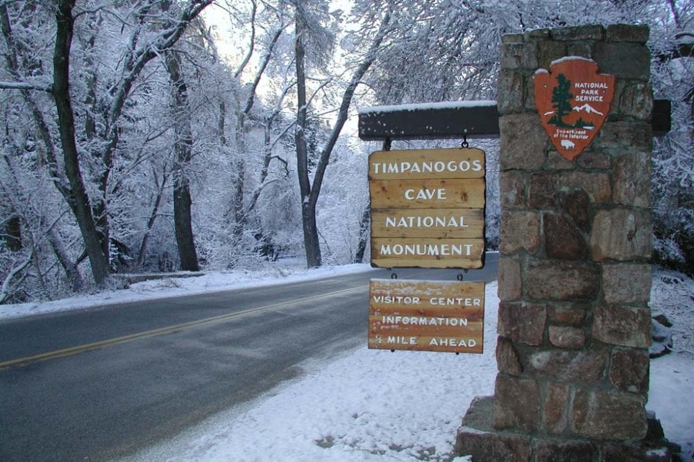Timpanogos Cave National Monument near Salt Lake City, Utah - Credit NPS