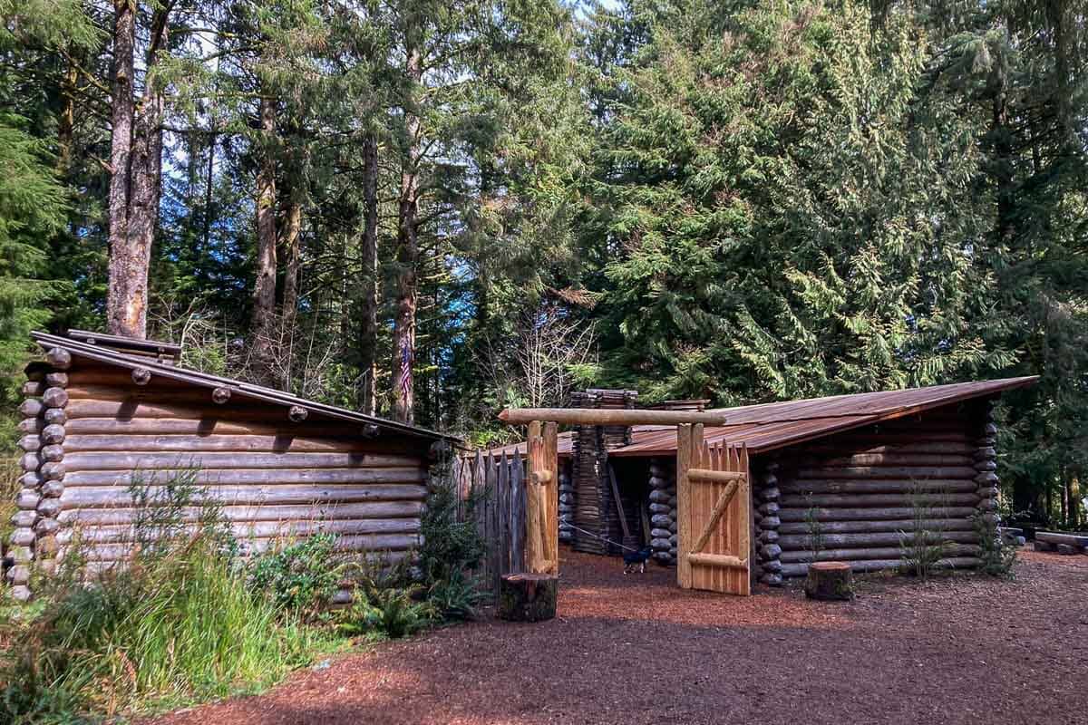 Fort Clatsop in Lewis and Clark National Historical Park, Oregon