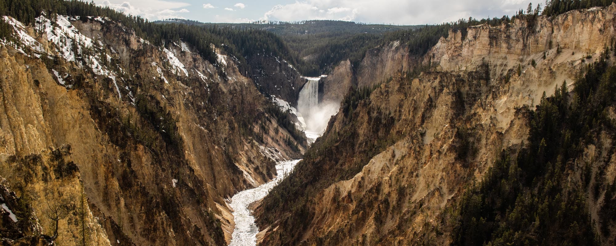 Artist Point, Grand Canyon of the Yellowstone, Yellowstone National Park, iconic overlooks and viewpoints in the national parks