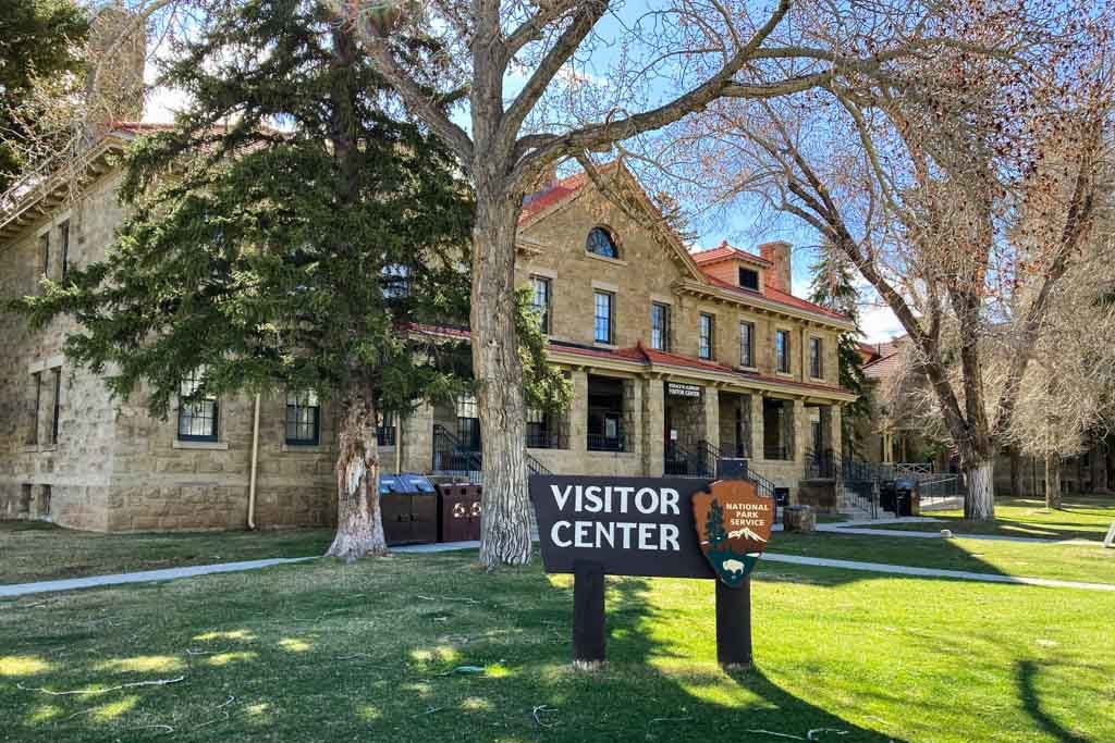 Albright Visitor Center at Mammoth Hot Springs, Yellowstone National Park