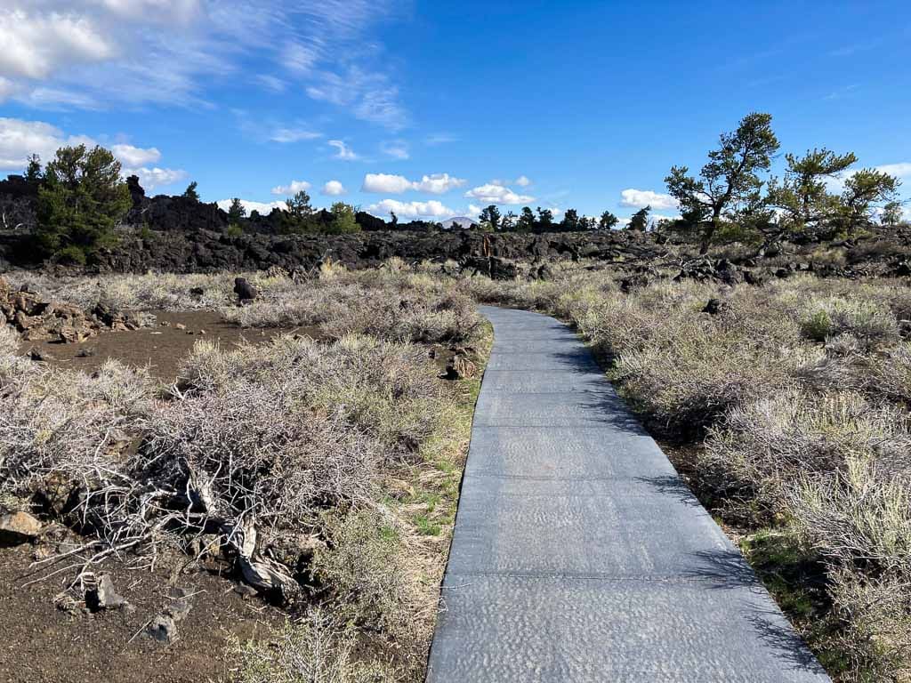 Devils Orchard Nature Trail in Craters of the Moon National Monument