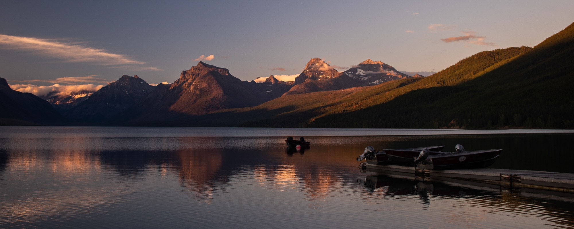 Glacier National Park - Lake McDonald sunset