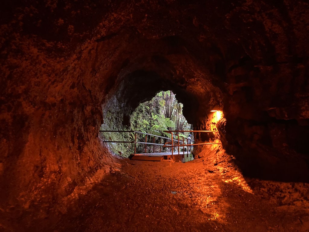 Nāhuku Thurston Lava Tube in Hawai'i Volcanoes National Park, Big Island of Hawaii