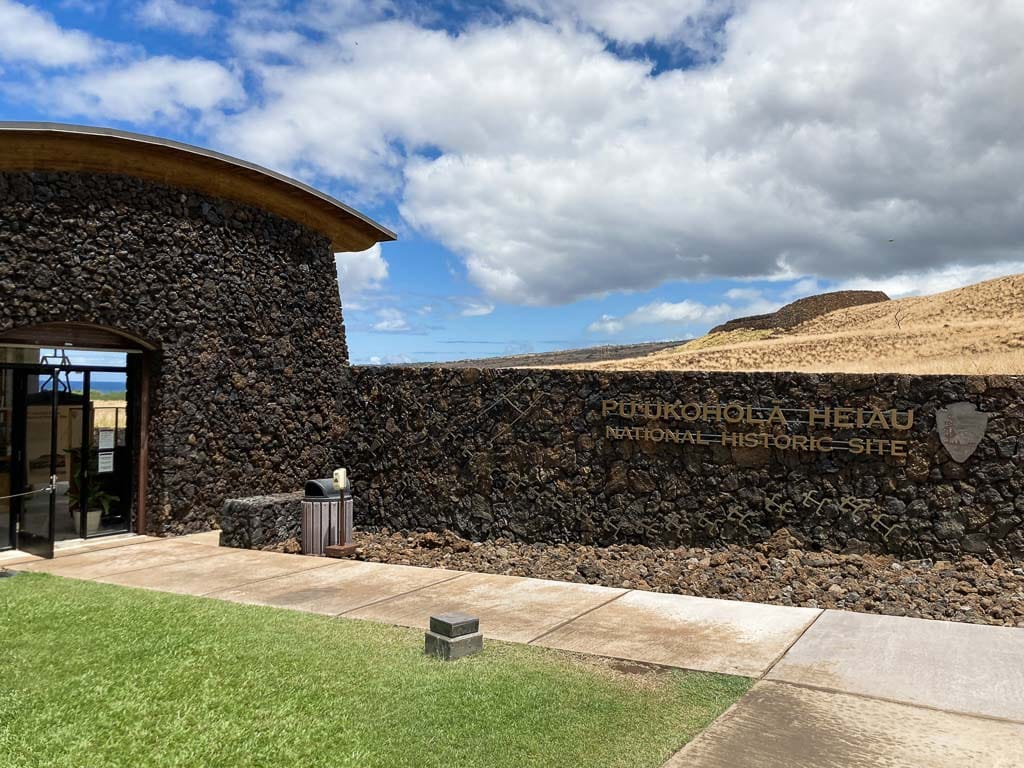 Visitor center at Puʻukoholā Heiau National Historic Site, Hawaii