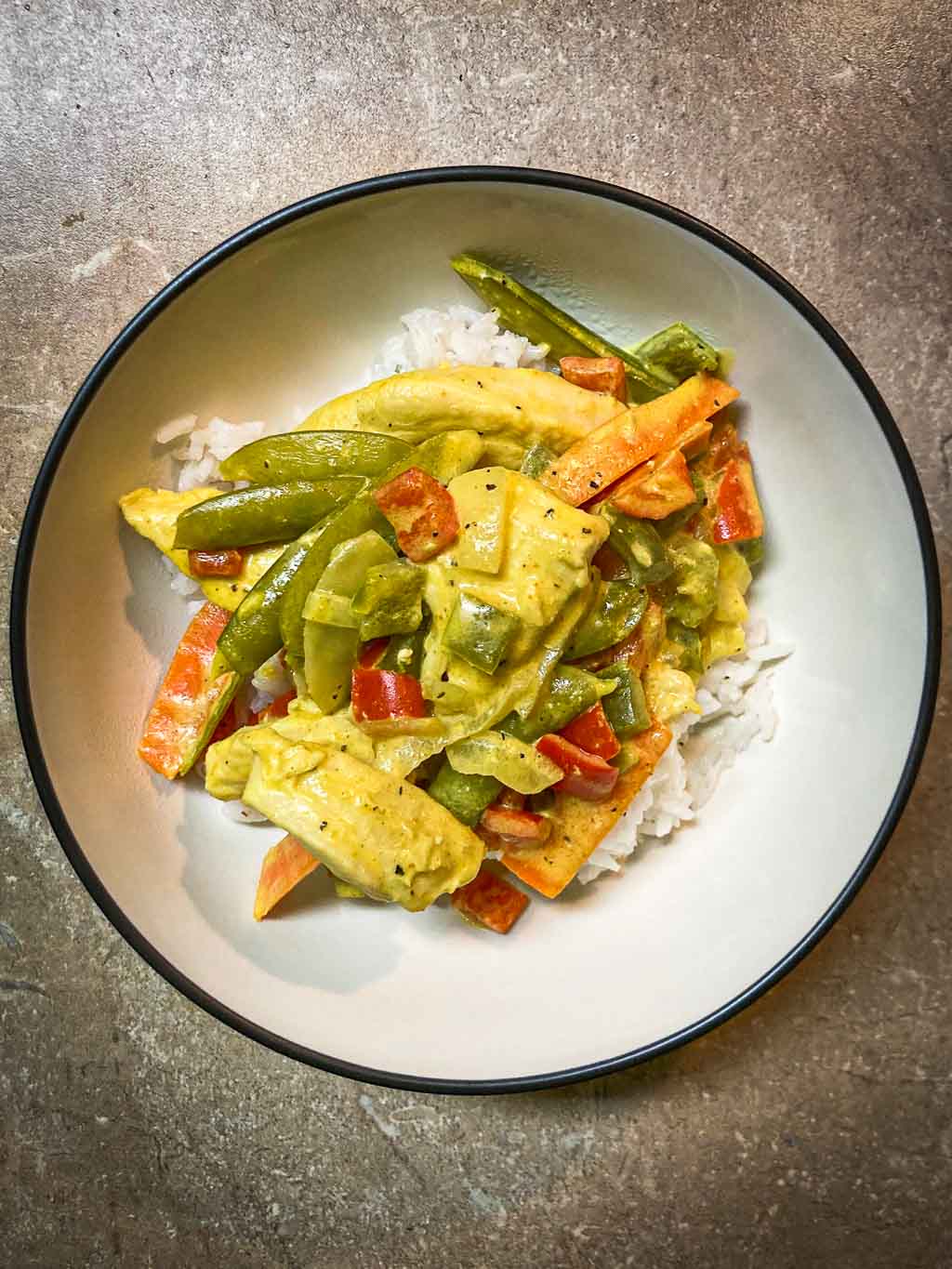 Creamy curry chicken recipe inspired by Virgin Islands National Park