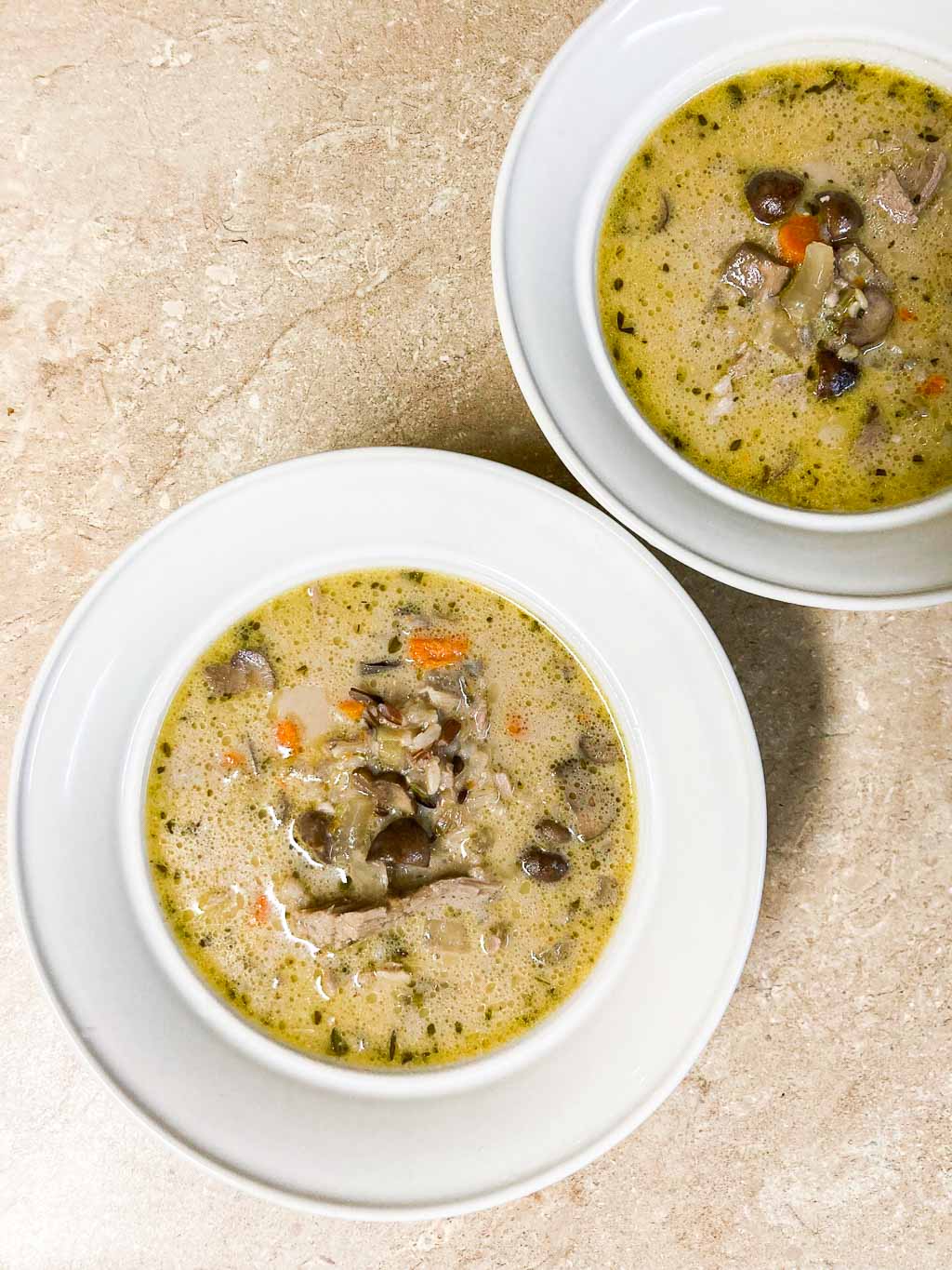Cream of turkey and wild rice soup recipe inspired by Voyageurs National Park