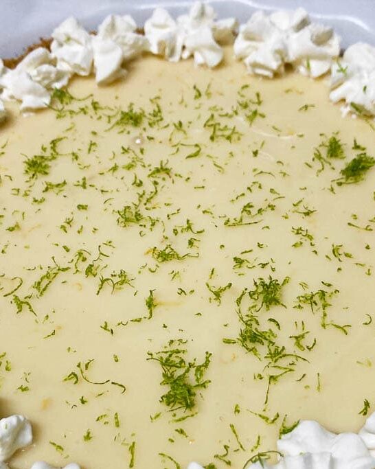 Dry Tortugas National Park inspired recipe for key lime pie