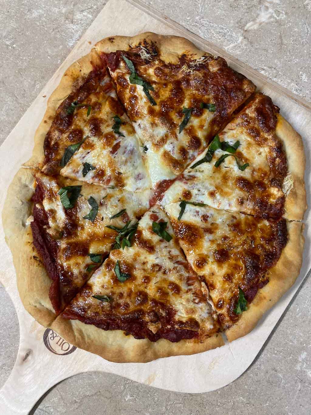 Homemade three cheese pizza recipe