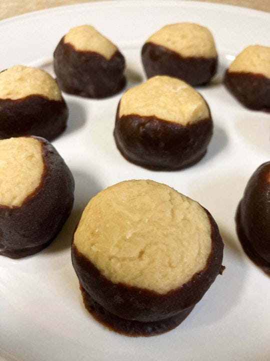 Ohio buckeyes recipe inspired by Cuyahoga Valley National Park