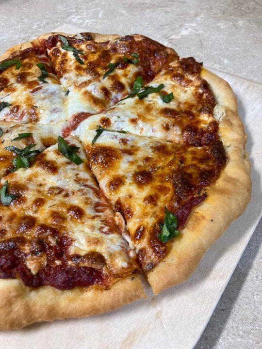 Three cheese pizza recipe inspired by Cuyahoga Valley National Park's historic cheese factories