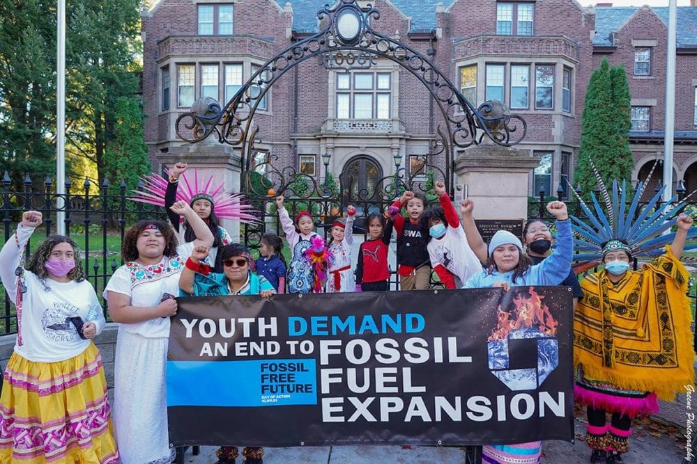 Indigenous Environmental Network fossil fuel action