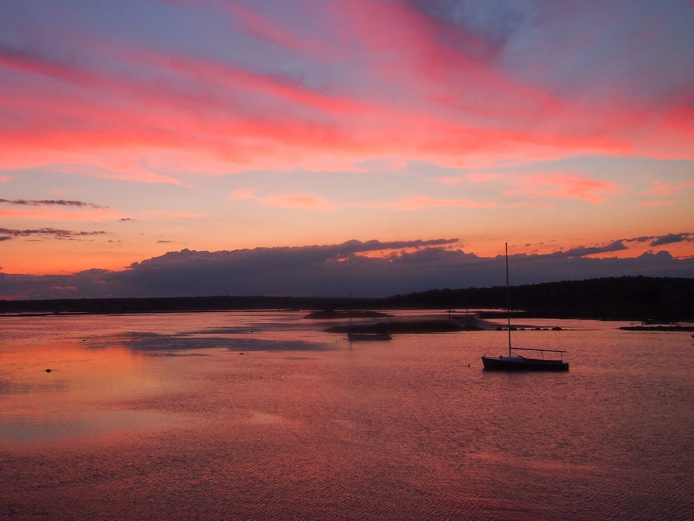 Sunset at Cape Cod National Seashore in Massachusetts, New England