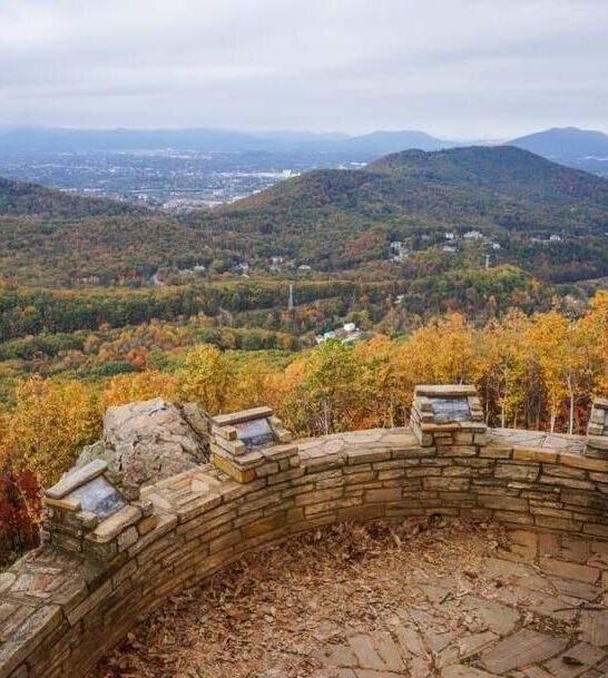 View Mill Mountain Overlook, Roanoke Mountain