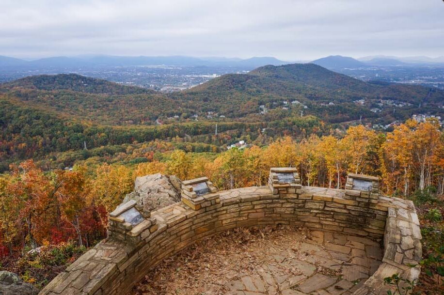 View Mill Mountain Overlook, Roanoke Mountain, Virginia