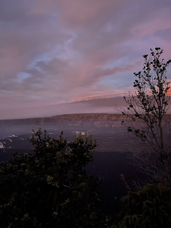 Kilauea and Mauna Loa eruption in Hawai'i Volcanoes National Park - Image credit NPS Photo J.Ibasan