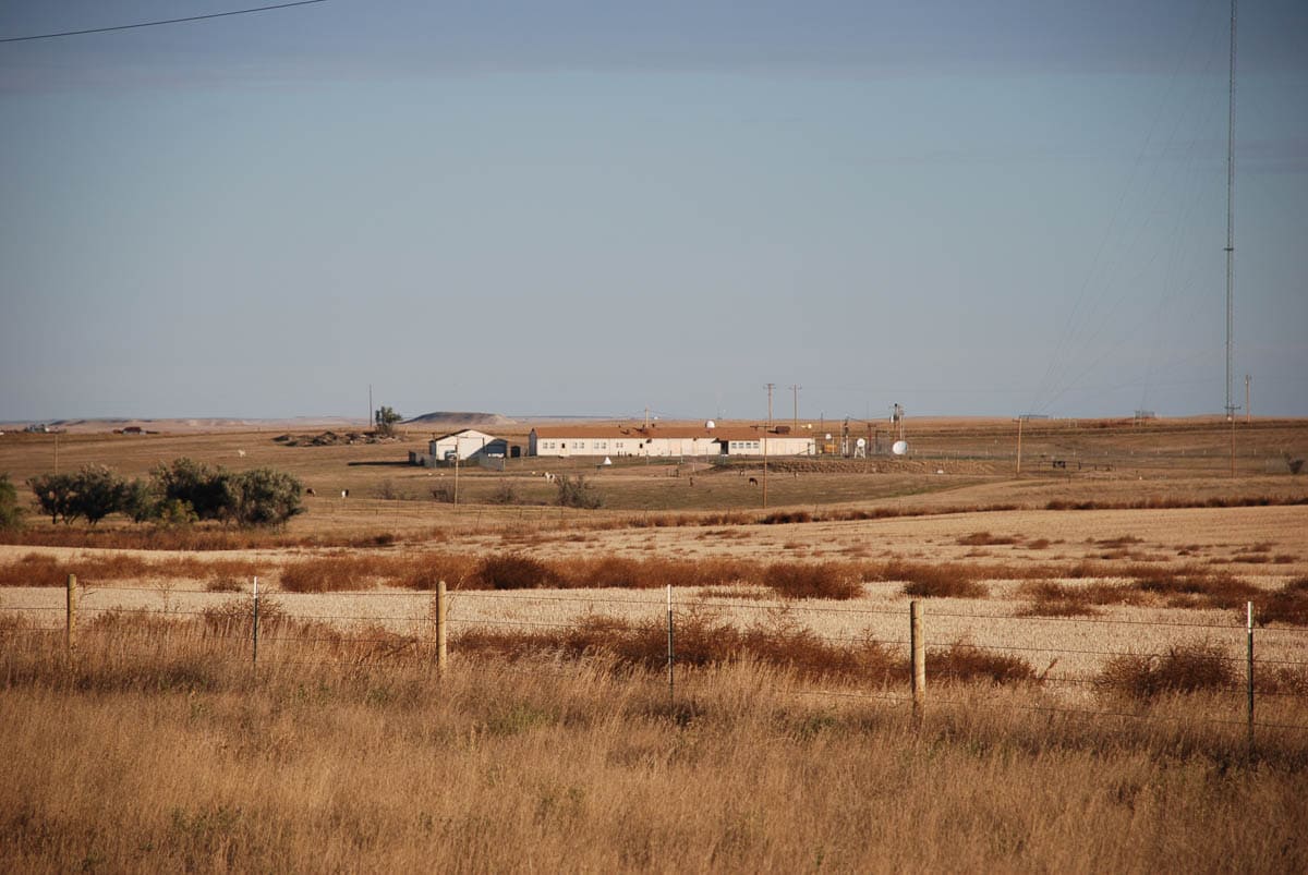 Delta-01 in Minuteman Missile National Historic Site seen from a distance - Photo credit NPS