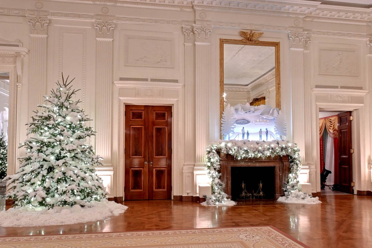 Yellowstone National Park White House Holiday Decorations 2022