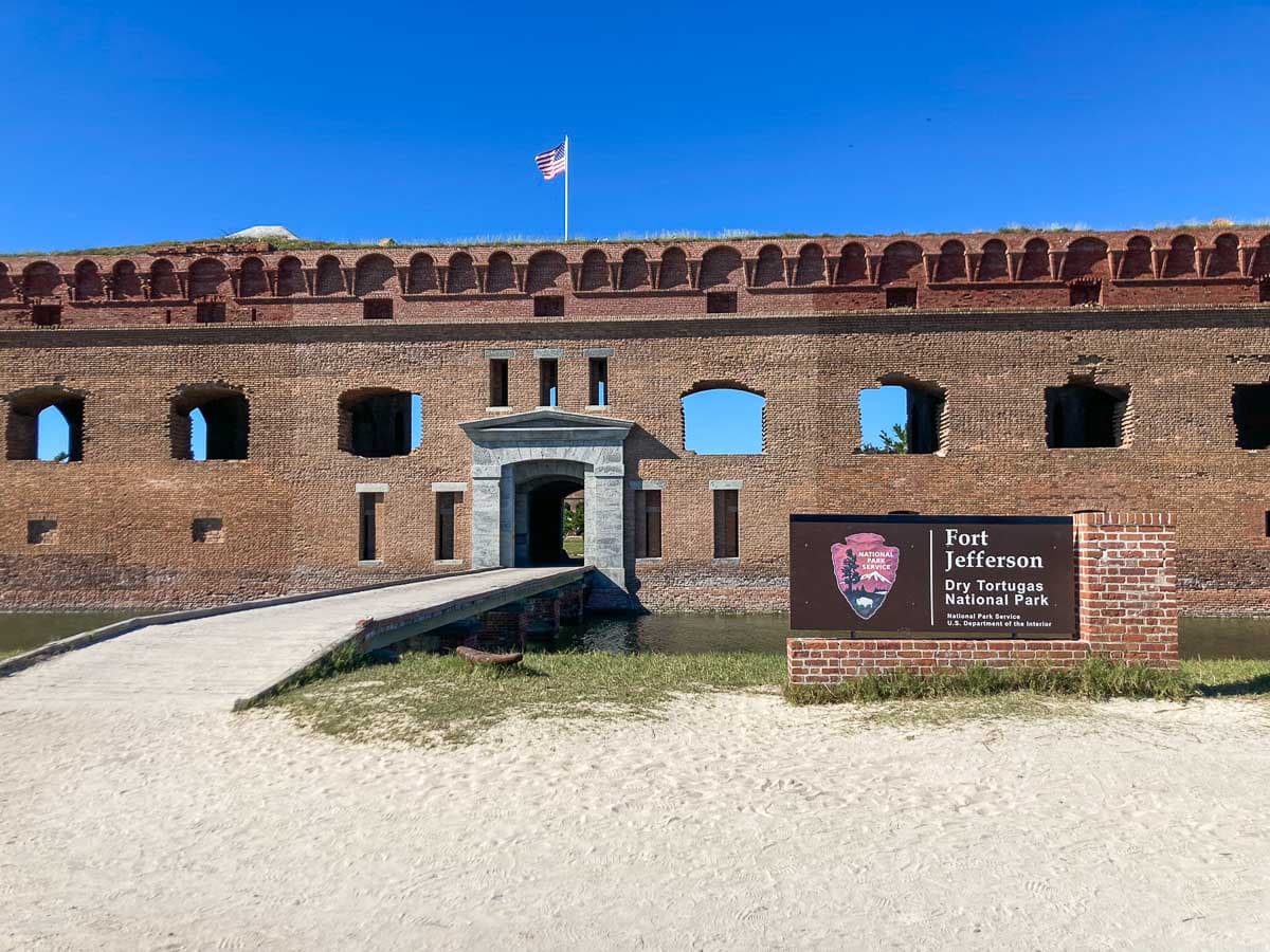 Fort Jefferson in Dry Tortugas National Park, Florida