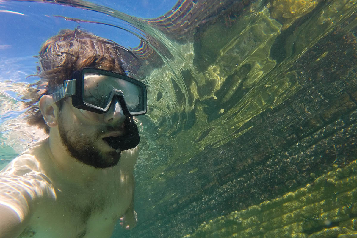 Snorkeling at Garden Key in Dry Tortugas National Park, Florida