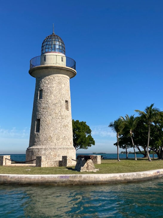 Boca Chita Key Lighthouse in Biscayne National Park, Florida