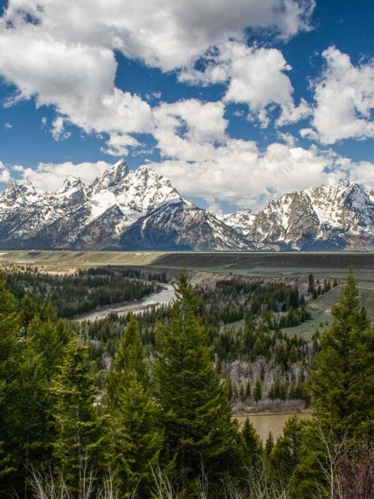 View of the Tetons from the Snake River Overlook, Grand Teton National Park