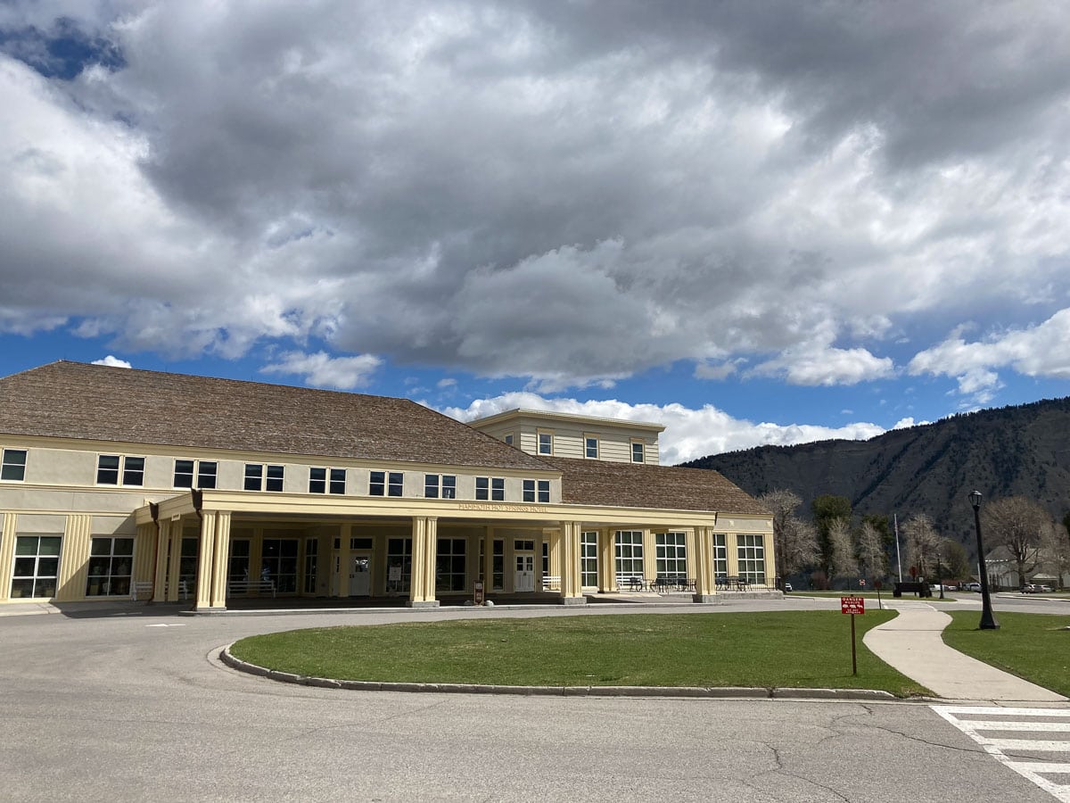 Mammoth Hot Springs Hotel in Yellowstone National Park
