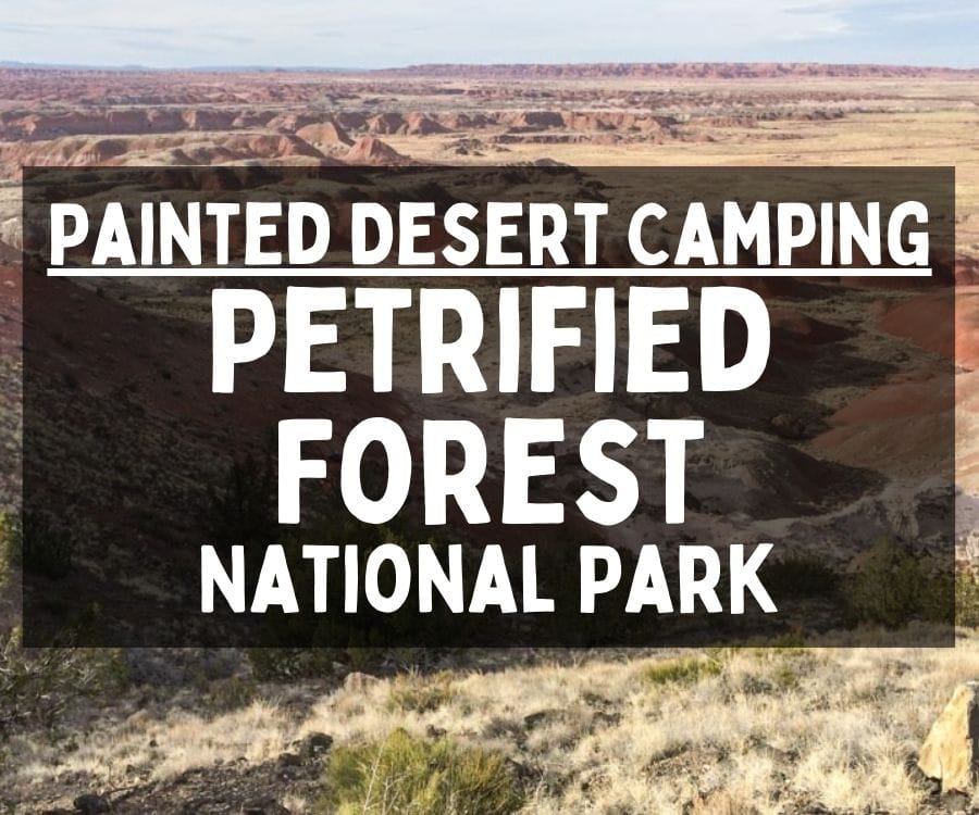 Painted Desert Camping Guide, Petrified Forest National Park, Arizona