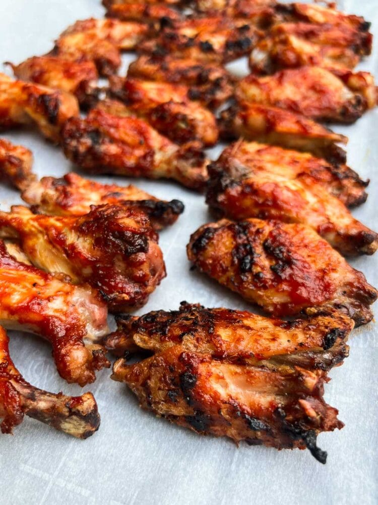 Bourbon barbecue chicken wings, recipe inspired by Mammoth Cave National Park