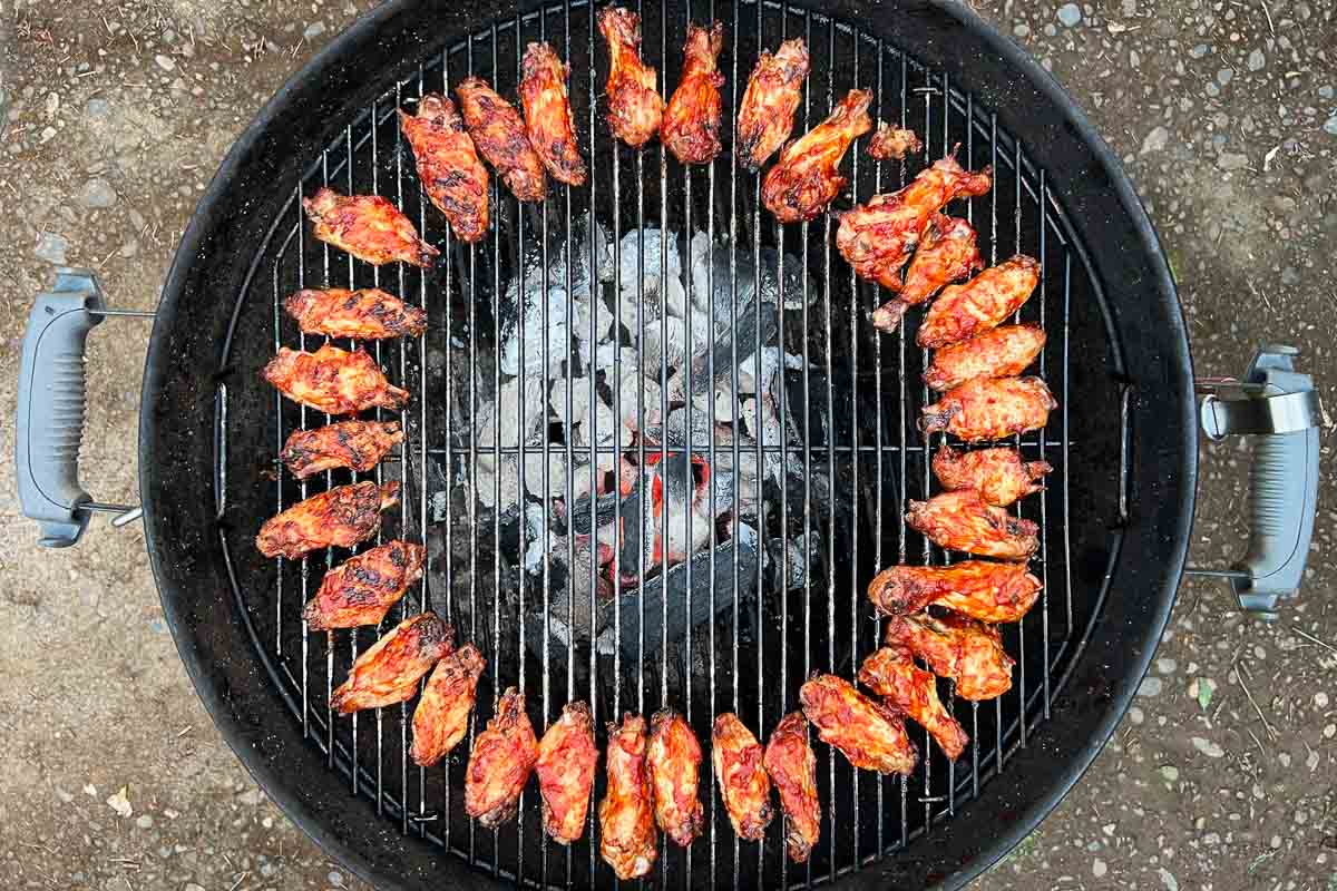 Kentucky Bourbon barbecue chicken wings recipe inspired by Mammoth Cave National Park