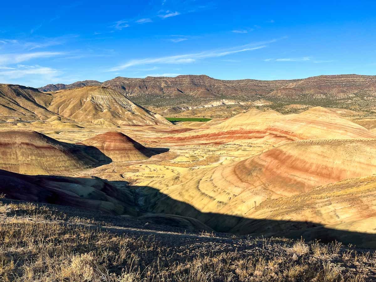 View on the Painted Hills Overlook Trail, John Day Fossil Beds National Monument