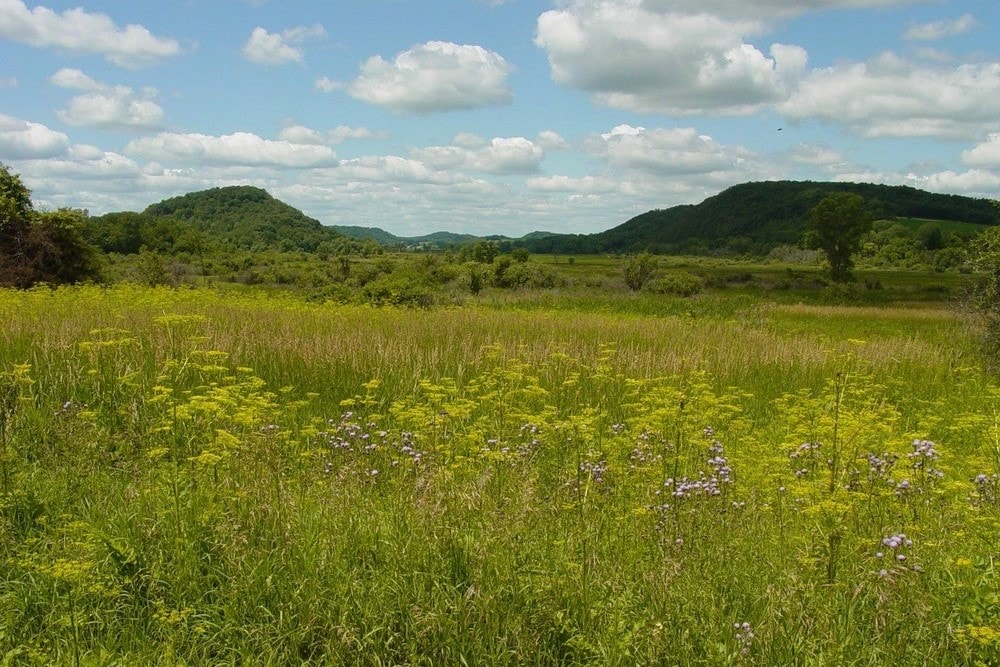 A view from the Ice Age National Scenic Trail in Wisconsin - Image credit: NPS