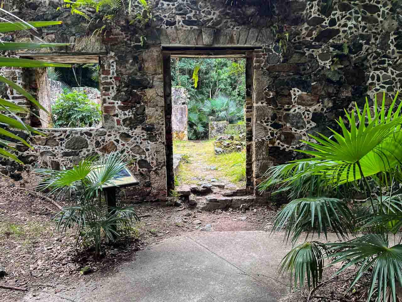 Cinnamon Bay Plantation ruins, Virgin Islands National Park