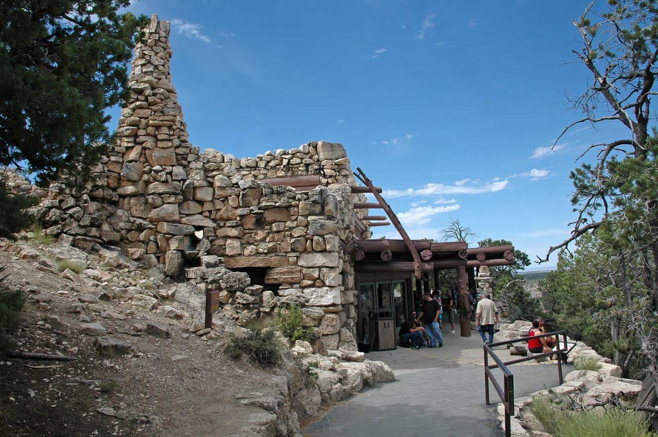 Hermits Rest at the end of Hermit Road, South Rim of the Grand Canyon - Image credit NPS