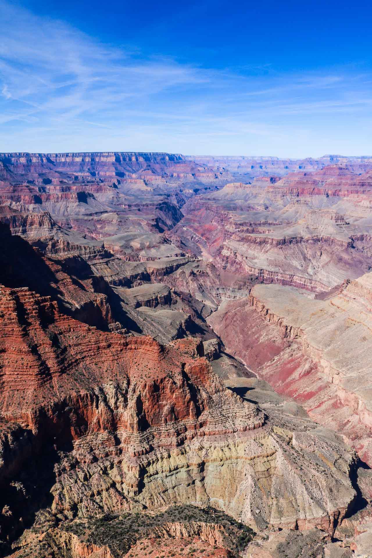 Lipan Point views of Grand Canyon National Park