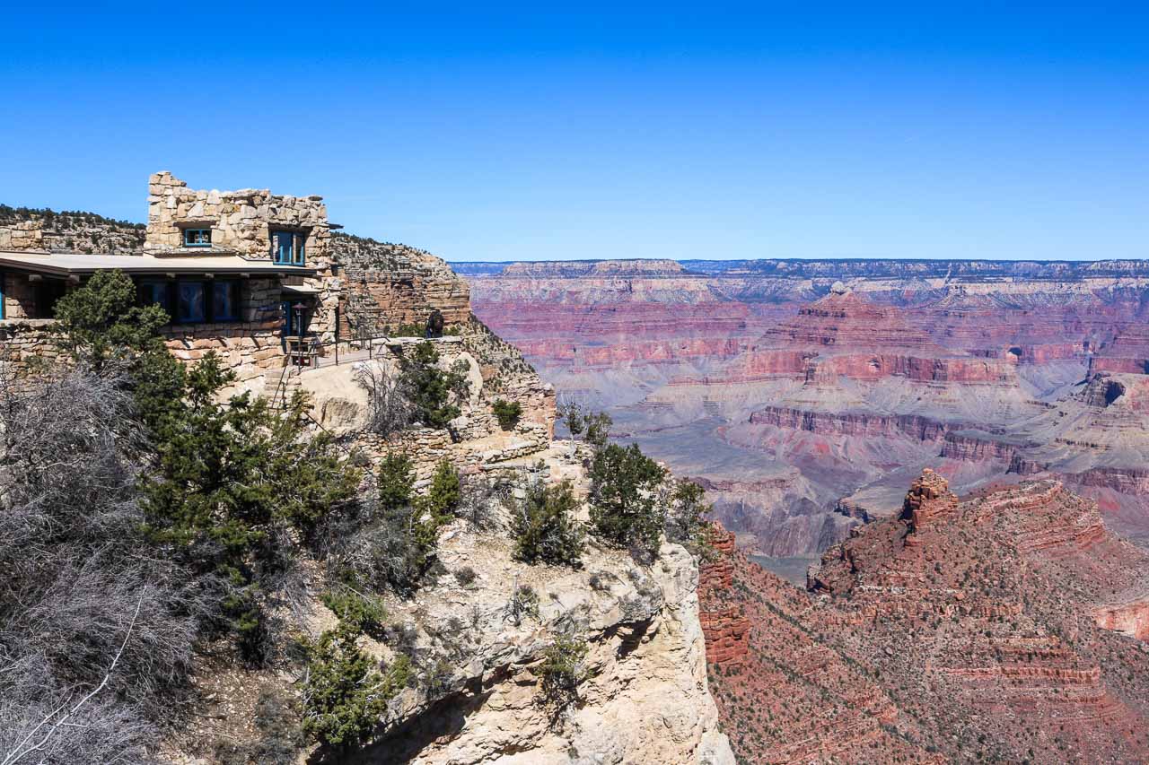 Lookout Studio on the South Rim of the Grand Canyon