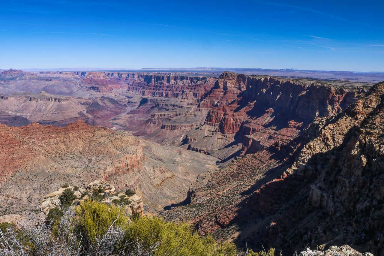 Navajo Point vista on the South Rim, Grand Canyon National Park