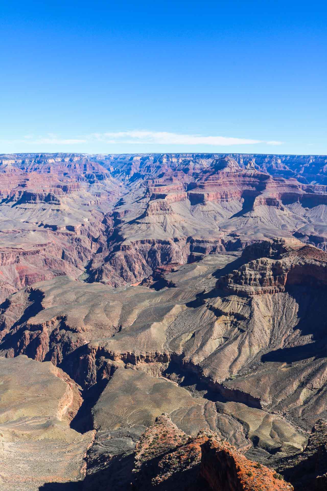 Yavapai Point view of the Grand Canyon landscape