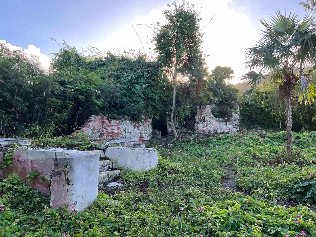America Hill Ruins on the Cinnamon Bay Trail, Virgin Islands National Park