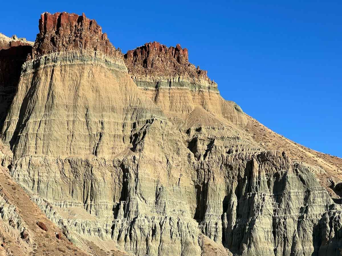 Cathedral Rock at the Sheep Rock Unit in John Day Fossil Beds National Monument