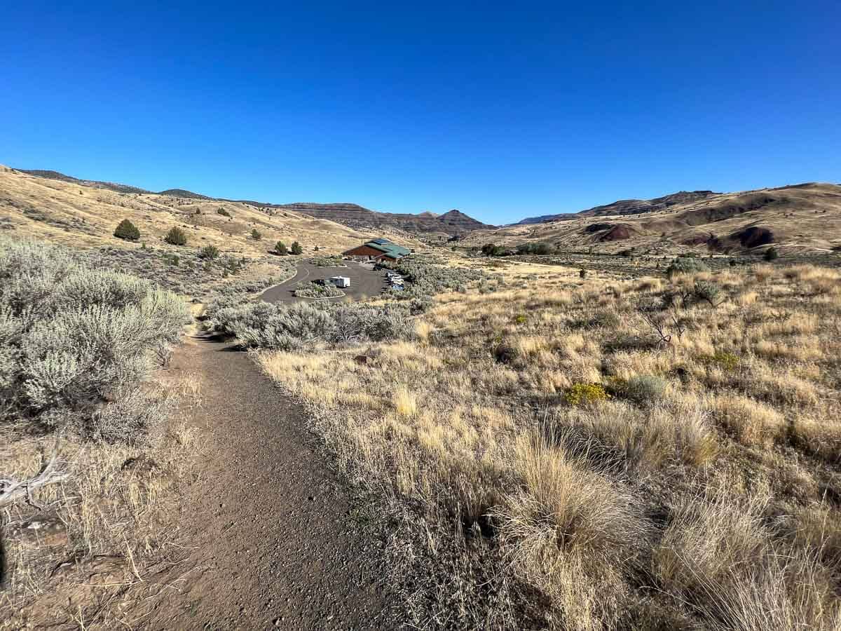 Thomas Condon Overlook Trail at the Sheep Rock Unit in John Day Fossil Beds National Monument, Oregon