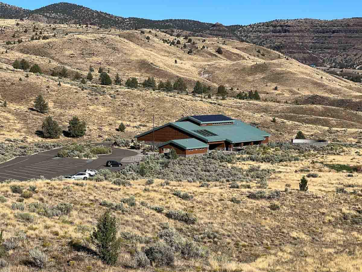 Thomas Condon Paleontology Center and Visitor Center at the Sheep Rock Unit in John Day Fossil Beds National Monument