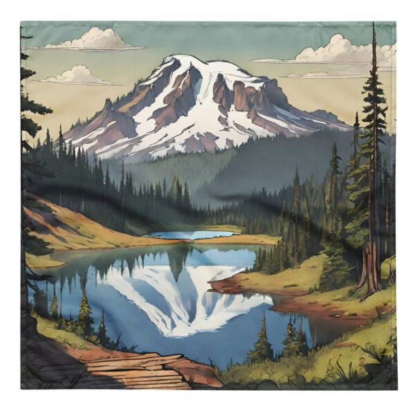 Mount Rainier National Park Bandana