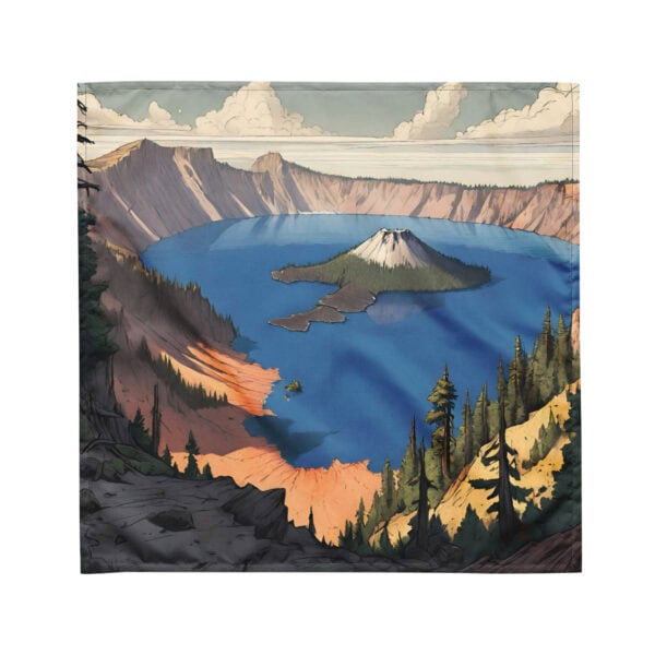 Crater Lake National Park Bandana - Image 3