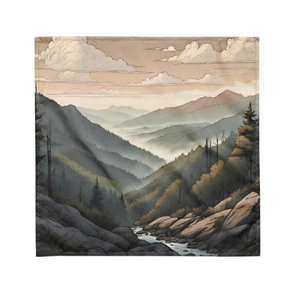 Great Smoky Mountains National Park Bandana - Image 3